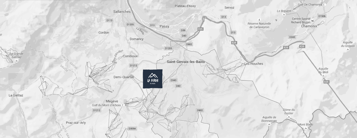 Chalet map